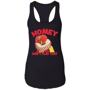 Pennywise The Clown Homey Don’t Play That Shirt image Pennywise The Clown Homey Don’t Play That Shirt
