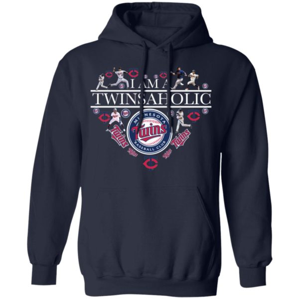 I Am A Twinsaholic Minnesota Twins Baseball Club Shirt