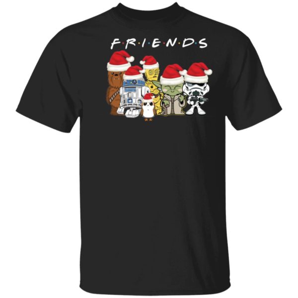 Friends Star Wars All Characters Christmas Shirt