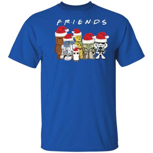 Friends Star Wars All Characters Christmas Shirt