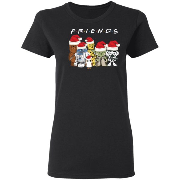 Friends Star Wars All Characters Christmas Shirt