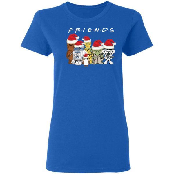 Friends Star Wars All Characters Christmas Shirt