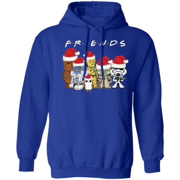 Friends Star Wars All Characters Christmas Shirt