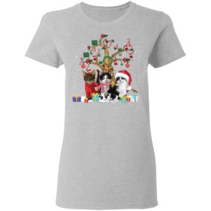 Funny Cat Christmas Shirt