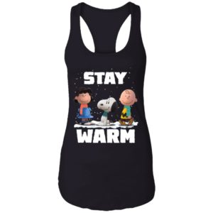 Stay Warm Lucy Snoopy Charlie Brown Friend Shirt