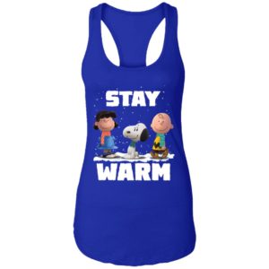 Stay Warm Lucy Snoopy Charlie Brown Friend Shirt