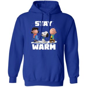 Stay Warm Lucy Snoopy Charlie Brown Friend Shirt