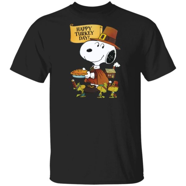 Snoopy happy Turkey Day Shirt