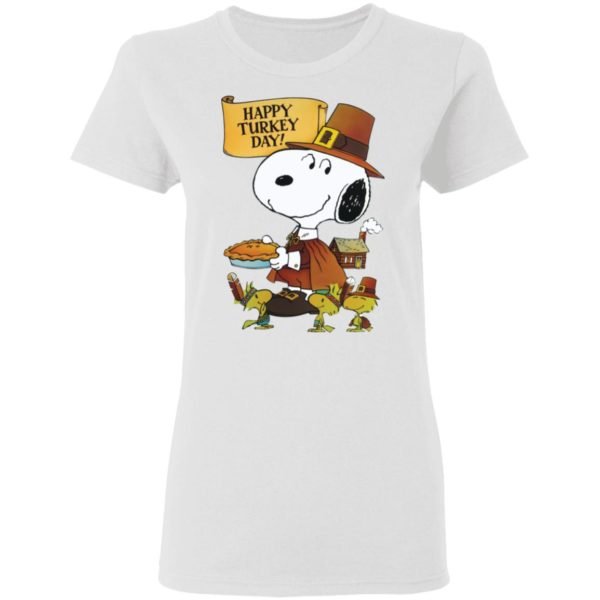 Snoopy happy Turkey Day Shirt