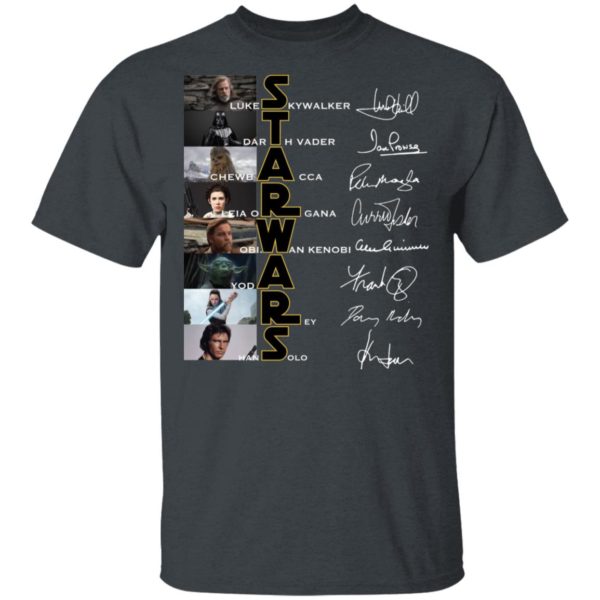 Star Wars Character Signatures Shirt