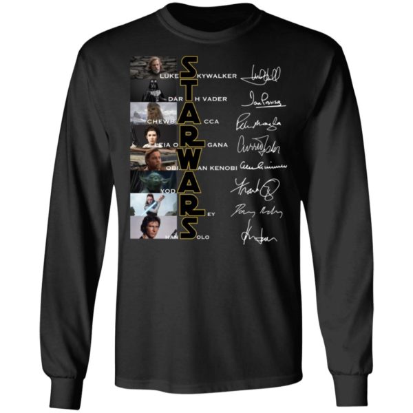 Star Wars Character Signatures Shirt