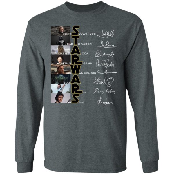 Star Wars Character Signatures Shirt