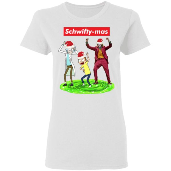 Schwifty mas Rick and Morty Joker Dance Shirt