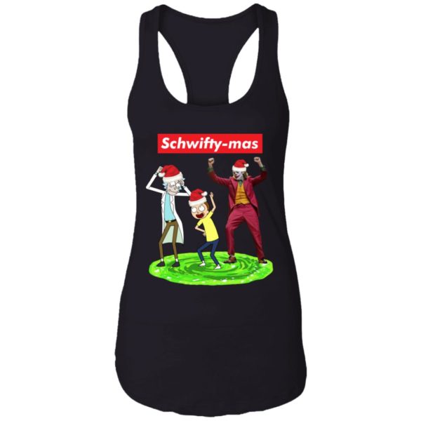 Schwifty mas Rick and Morty Joker Dance Shirt