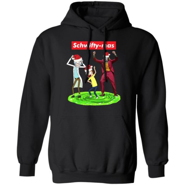 Schwifty mas Rick and Morty Joker Dance Shirt