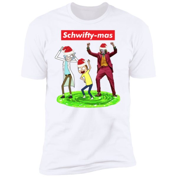 Schwifty mas Rick and Morty Joker Dance Shirt