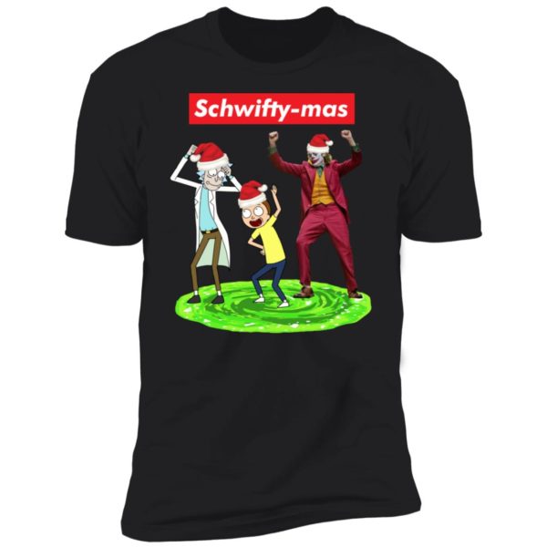 Schwifty mas Rick and Morty Joker Dance Shirt