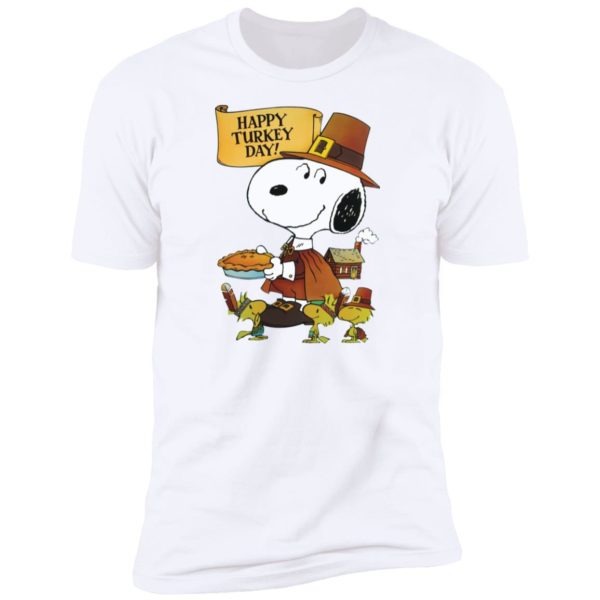 Snoopy happy Turkey Day Shirt