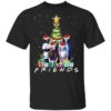 Stranger Things Characters Friends Christmas Tree Shirt