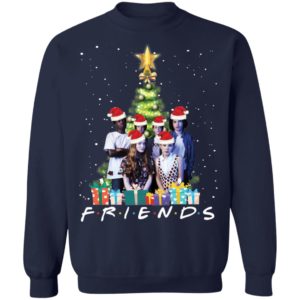 Stranger Things Characters Friends Christmas Tree Shirt