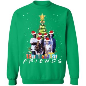 Stranger Things Characters Friends Christmas Tree Shirt