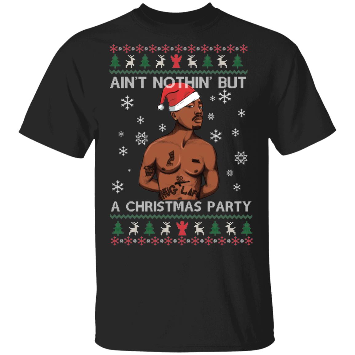 Twas the night before chrizzle and all though the hizzle Snoop Dogg christmas sweatshirt