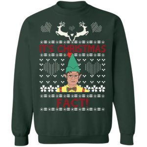 Dwight Shrute It’s Christmas Fact Sweatshirt