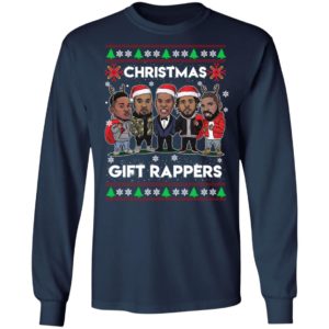 Christmas Rappers Kanye, Drake, Meek Mill Sweatshirt