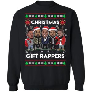 Christmas Rappers Kanye, Drake, Meek Mill Sweatshirt
