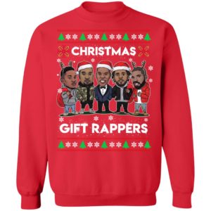 Christmas Rappers Kanye, Drake, Meek Mill Sweatshirt