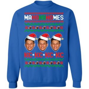 Patrick Mahomes Ma Ho Ho Homes Christmas Sweatshirt