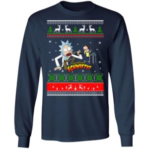 Rick and morty You gotta Get Schwifty Christmas Sweatshirt