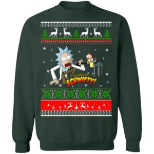 Rick and morty You gotta Get Schwifty Christmas Sweatshirt