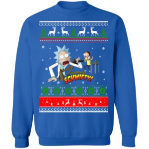 Rick and morty You gotta Get Schwifty Christmas Sweatshirt