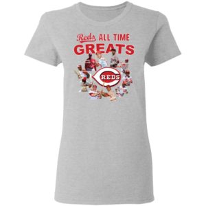Cincinnati Reds All time Greats Players Signatures Shirt