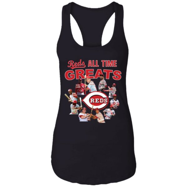 Cincinnati Reds All time Greats Players Signatures Shirt