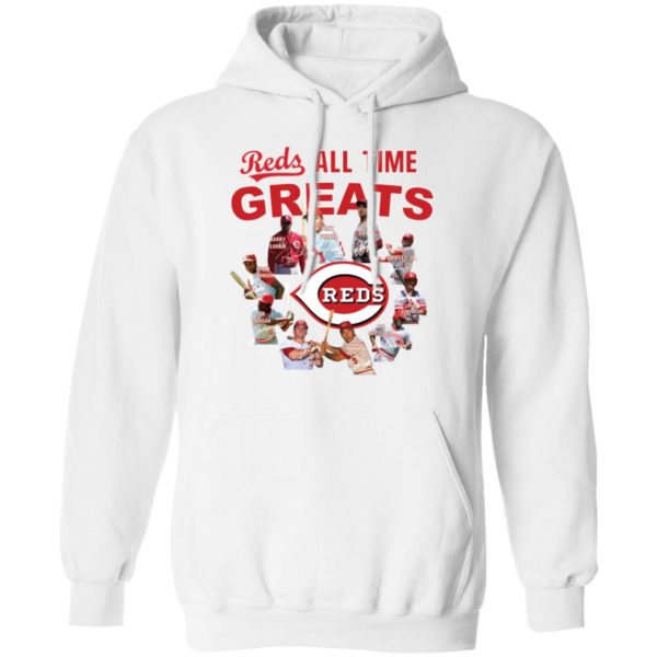 Cincinnati Reds All time Greats Players Signatures Shirt