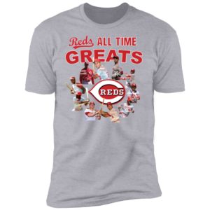 Cincinnati Reds All time Greats Players Signatures Shirt