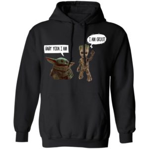 I Am Groot Bay Yoda I Am Shirt