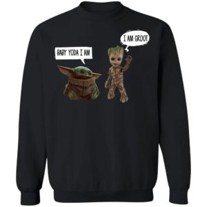 I Am Groot Bay Yoda I Am Shirt