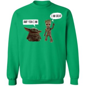 I Am Groot Bay Yoda I Am Shirt