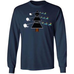 Pink Floyd Dark Side Of The Christmas Tree Sweatshirt