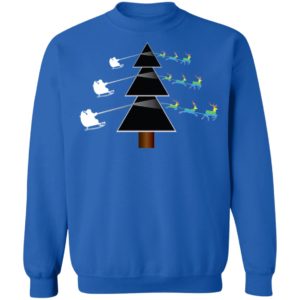 Pink Floyd Dark Side Of The Christmas Tree Sweatshirt