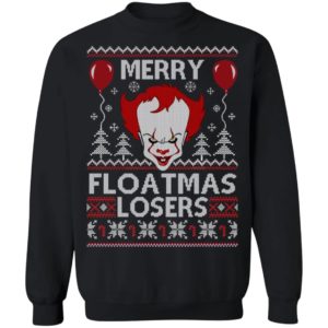 Merry Floatmas Pennywise IT Christmas Sweatshirt