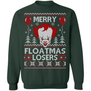 Merry Floatmas Pennywise IT Christmas Sweatshirt