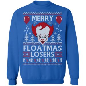 Merry Floatmas Pennywise IT Christmas Sweatshirt
