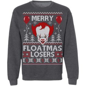 Merry Floatmas Pennywise IT Christmas Sweatshirt