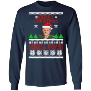 Marine Corps Chesty Puller Wherever You Are Christmas Sweatshirt