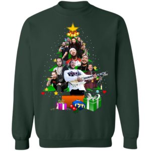 Post Malone Christmas Tree Sweatshirt