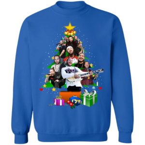 Post Malone Christmas Tree Sweatshirt